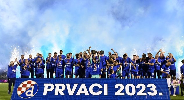 Il prepartita HNK Rijeka - Dinamo Zagreb 1 2023-2024